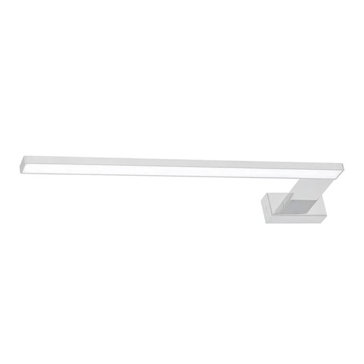 Biały kinkiet łazienkowy prawostronny - N016-Cortina 11W 45x12x4 cm Lumes One Size Edinos.pl