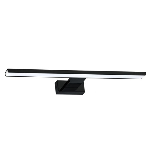 Czarny kinkiet do łazienki - N014-Folind 13,8W 60x11,5x4 cm ze sklepu Edinos.pl w kategorii Lampy ścienne - zdjęcie 172320583