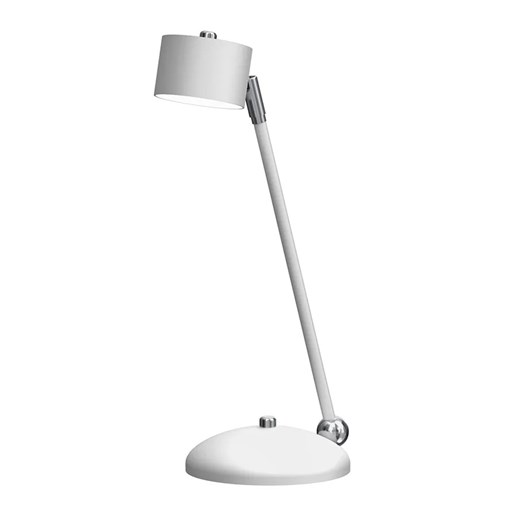 Biało-srebrna lampka na biurko - N021-Circile Lumes One Size Edinos.pl