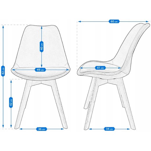 Zielone nowoczesne krzesło welurowe - Anio Elior One Size Edinos.pl