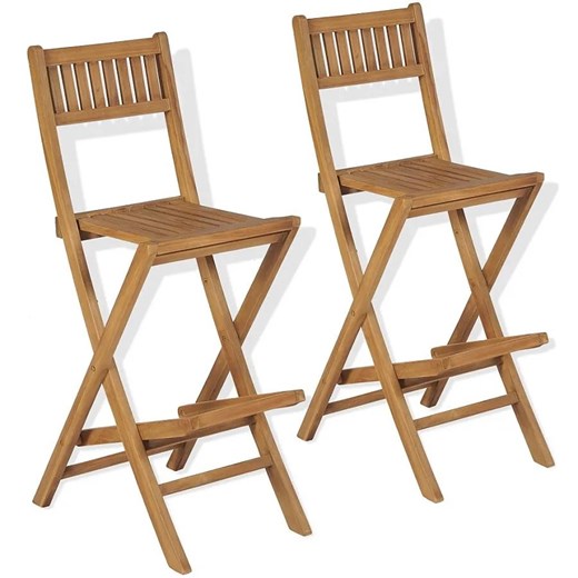 Zestaw drewnianych krzeseł ogrodowych - Connie ze sklepu Edinos.pl w kategorii Krzesła ogrodowe - zdjęcie 172323991