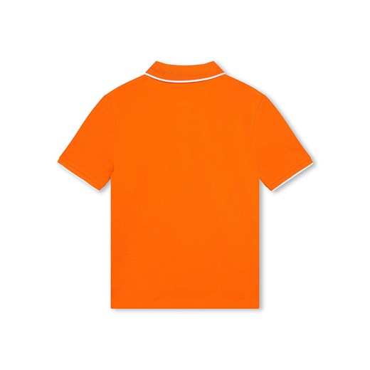 Hugo Boss Kids Koszulka polo w kolorze pomarańczowym 110 Limango Polska okazja