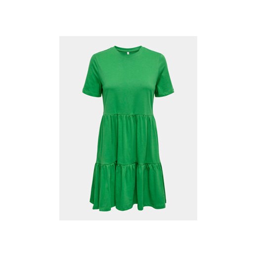 ONLY Sukienka codzienna May 15286934 Zielony Regular Fit ze sklepu MODIVO w kategorii Sukienki - zdjęcie 172325423