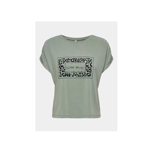 ONLY T-Shirt Free 15293567 Zielony Regular Fit ze sklepu MODIVO w kategorii Bluzki damskie - zdjęcie 172325480