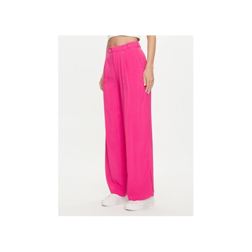 ONLY Spodnie materiałowe Nova 15306567 Różowy Wide Leg ze sklepu MODIVO w kategorii Spodnie damskie - zdjęcie 172325601