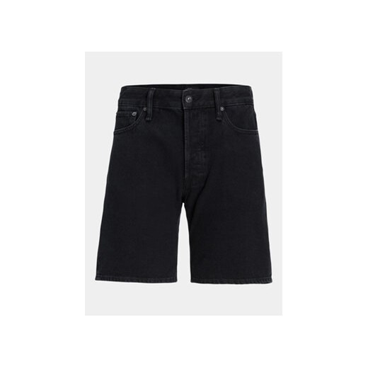 Jack&Jones Szorty jeansowe Chris Cooper 12252866 Czarny Relaxed Fit ze sklepu MODIVO w kategorii Spodenki męskie - zdjęcie 172325740