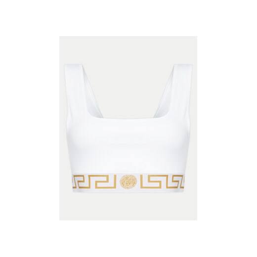 Versace Biustonosz top 1013323 Biały ze sklepu MODIVO w kategorii Biustonosze - zdjęcie 172325792