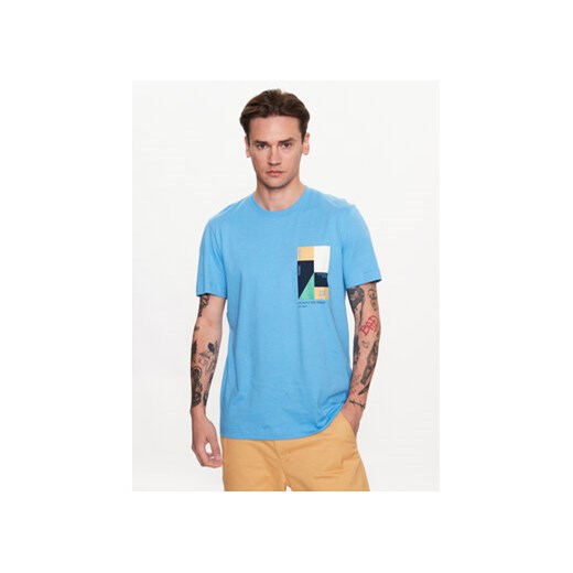 Tom Tailor Denim T-Shirt 1035582 Niebieski ze sklepu MODIVO w kategorii T-shirty męskie - zdjęcie 172325801