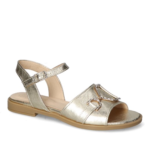 Sandały Gamis 7509/M64 Złote lico ze sklepu Arturo-obuwie w kategorii Sandały damskie - zdjęcie 172326981