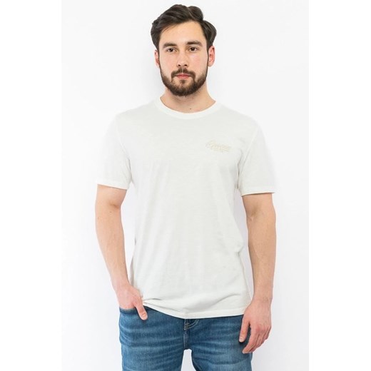 t-shirt męski guess m4ri49 kbl31 g018 biały ze sklepu Royal Shop w kategorii T-shirty męskie - zdjęcie 172329510