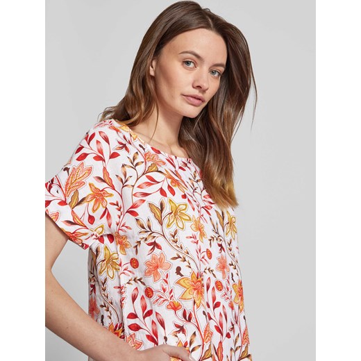 Sukienka lniana z kwiatowym wzorem Christian Berg Woman 48 Peek&Cloppenburg
