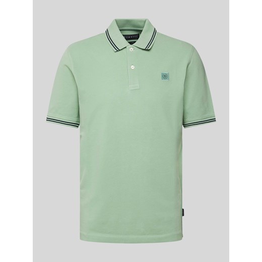 Koszulka polo z obszyciem w kontrastowym kolorze ze sklepu Peek&Cloppenburg  w kategorii T-shirty męskie - zdjęcie 172330003