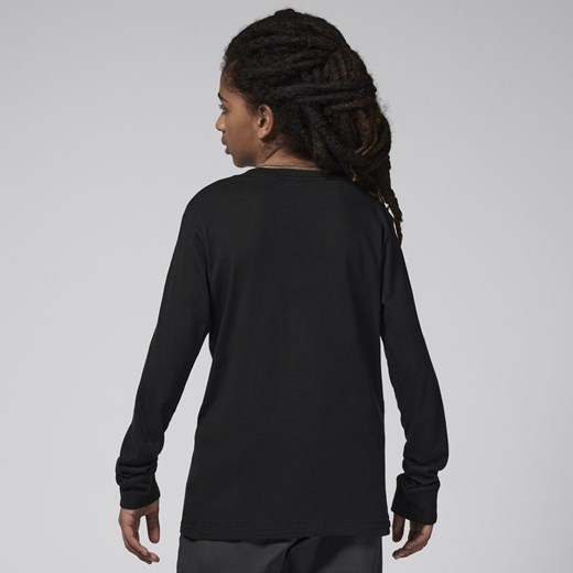 T-shirt z długim rękawem dla dużych dzieci (chłopców) Jordan NBA Los Angeles Jordan L Nike poland