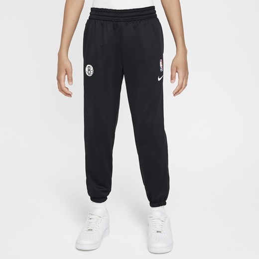Spodnie dla dużych dzieci Nike Dri-FIT NBA Brooklyn Nets Spotlight - Czerń Nike L Nike poland