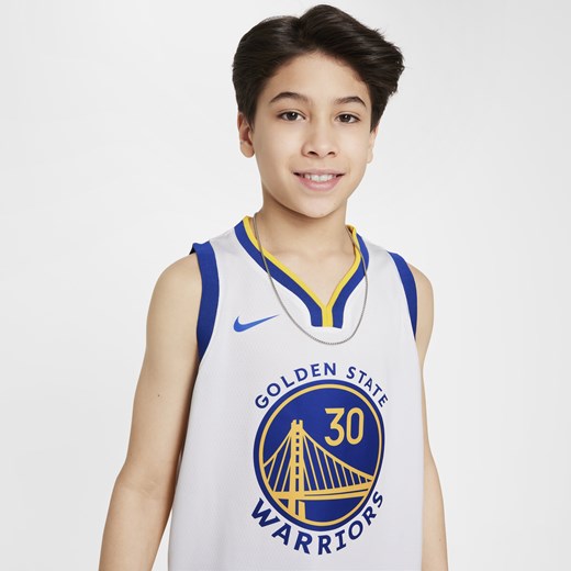 Koszulka dla dużych dzieci Nike NBA Swingman Stephen Curry Golden State Warriors Nike XL Nike poland