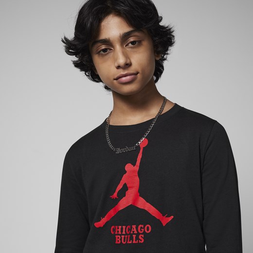T-shirt chłopięce Jordan z długim rękawem 