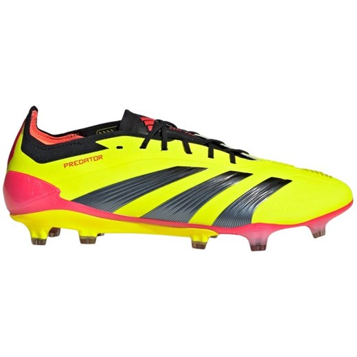 Buty piłkarskie adidas Predator Elite Fg M IF5441 żółte ze sklepu ButyModne.pl w kategorii Buty sportowe męskie - zdjęcie 172330913