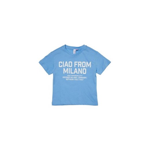 Vero Moda Girl T-Shirt 10282260 Niebieski Regular Fit ze sklepu MODIVO w kategorii Bluzki dziewczęce - zdjęcie 172332043