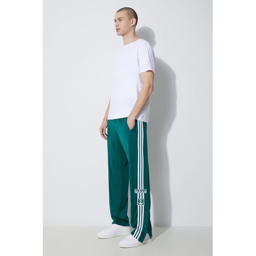 adidas Originals spodnie dresowe kolor zielony wzorzyste IM8213 ze sklepu PRM w kategorii Spodnie męskie - zdjęcie 172333652