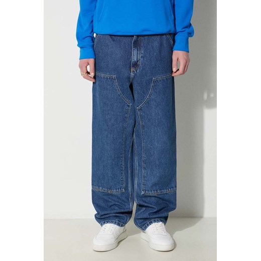 Carhartt WIP jeansy Double Knee Pant męskie I032699.106 ze sklepu PRM w kategorii Jeansy męskie - zdjęcie 172333672