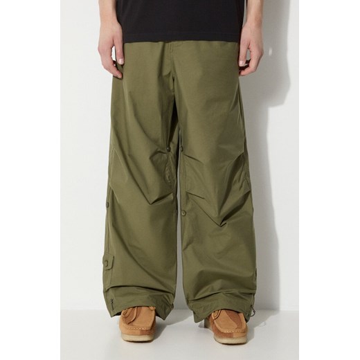 Maharishi spodnie Original męskie kolor zielony proste 4039.OLIVE ze sklepu PRM w kategorii Spodnie męskie - zdjęcie 172333690