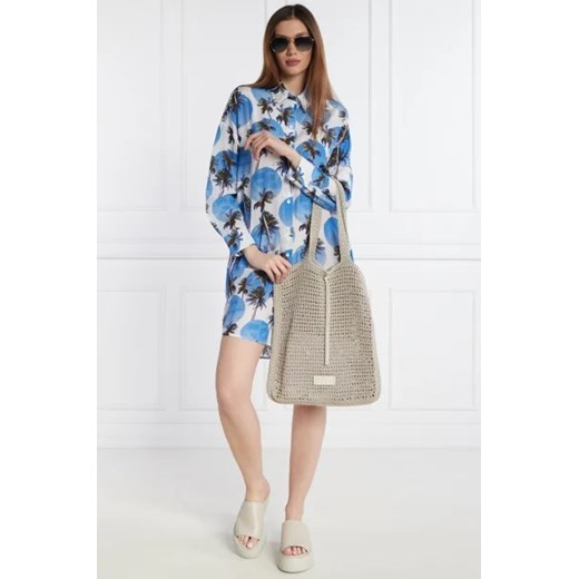 Shopper bag Gianni Chiarini skórzana 