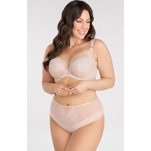Klasyczne figi damskie Just Beige K856, Kolor beżowy, Rozmiar M, Gorsenia ze sklepu Intymna w kategorii Majtki damskie - zdjęcie 172335181