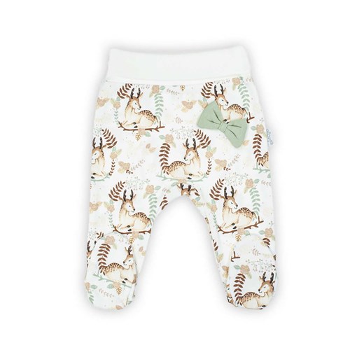 Półśpiochy niemowlęce w sarenki ze sklepu 5.10.15 w kategorii Spodnie i półśpiochy - zdjęcie 172338503
