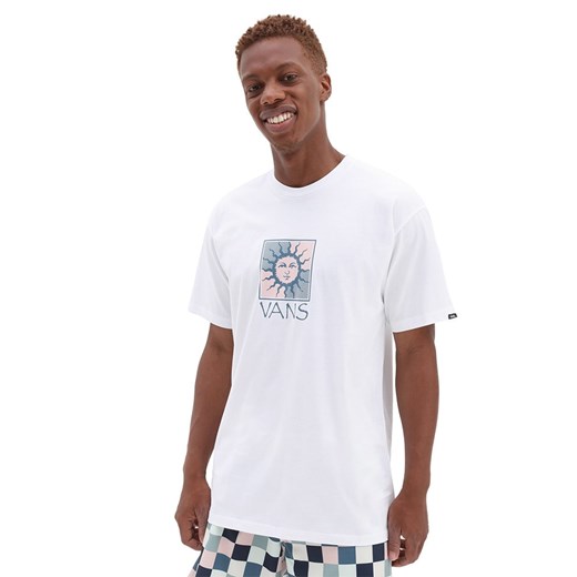 Vans Koszulka &quot;Celestial Smiling Sun&quot; w kolorze białym ze sklepu Limango Polska w kategorii T-shirty męskie - zdjęcie 172339794