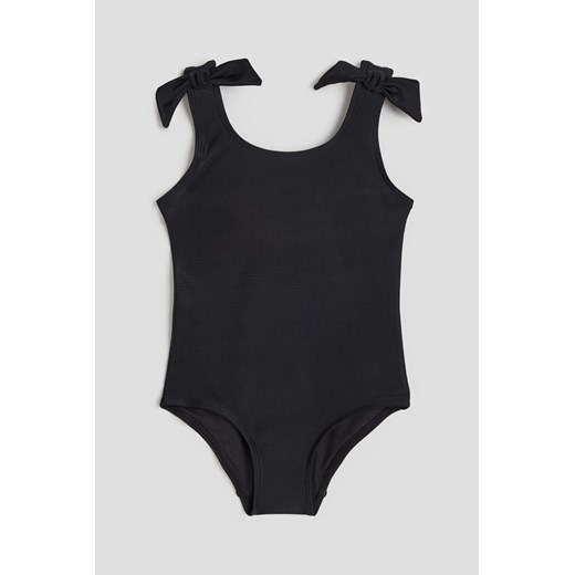 H & M - Wzorzysty kostium kąpielowy - Czarny ze sklepu H&M w kategorii Stroje kąpielowe - zdjęcie 172339832