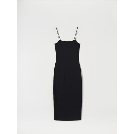Sinsay - Sukienka midi - czarny ze sklepu Sinsay w kategorii Sukienki - zdjęcie 172341552