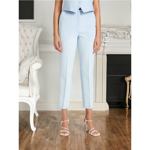 Sinsay - Spodnie cygaretki - błękitny ze sklepu Sinsay w kategorii Spodnie damskie - zdjęcie 172341564