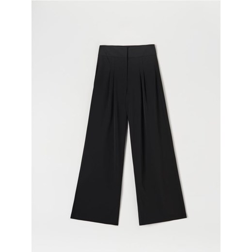 Sinsay - Spodnie eleganckie - czarny ze sklepu Sinsay w kategorii Spodnie damskie - zdjęcie 172341623