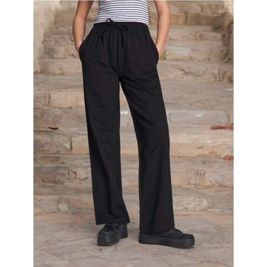 Sinsay - Spodnie dresowe - czarny ze sklepu Sinsay w kategorii Spodnie damskie - zdjęcie 172341663