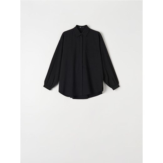 Sinsay - Koszula bawełniana - czarny ze sklepu Sinsay w kategorii Koszule damskie - zdjęcie 172341941