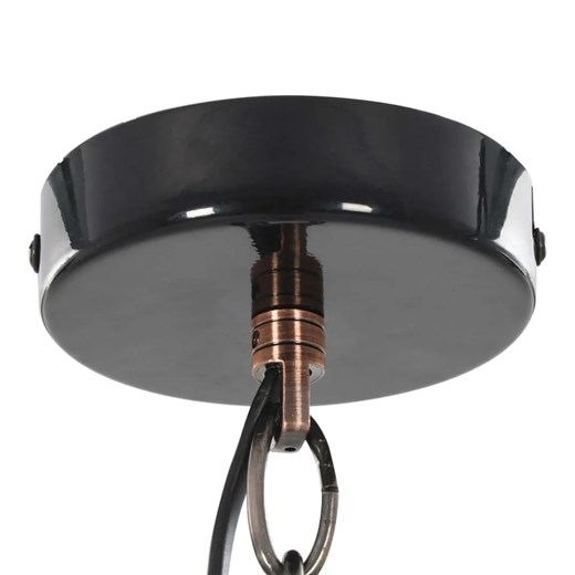 Czarna lampa wisząca w stylu loftowym 2 sztuki - EX156-Nilos Lumes One Size Edinos.pl
