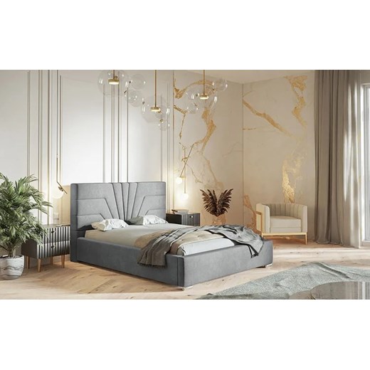 Łóżko tapicerowane 160x200 Armand 3X - 36 kolorów Elior One Size Edinos.pl