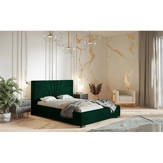Łóżko tapicerowane 160x200 Armand 3X - 36 kolorów Elior One Size Edinos.pl