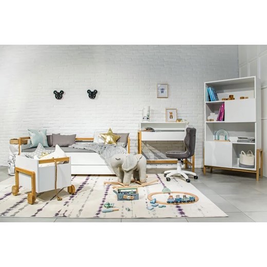 Białe biurko dla dzieci i młodzieży - Benny 5X Elior One Size Edinos.pl