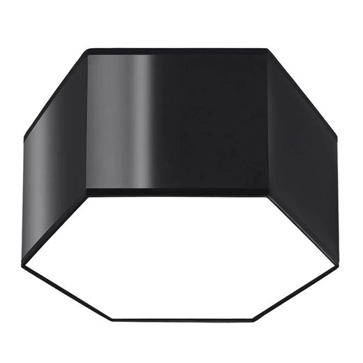 Czarny plafon sześciokąt 15,5 cm - S749-Kalma Lumes One Size Edinos.pl