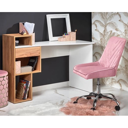 Komplet biurko z krzesłem dla dziewczynki - Botivo ze sklepu Edinos.pl w kategorii Biurka dziecięce - zdjęcie 172343132