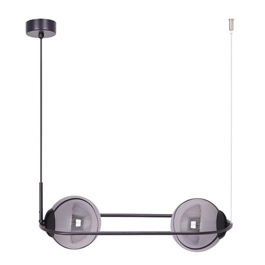 Lampa wisząca nad stół z grafitowymi kloszami - 18X A200 F8-C65 ze sklepu Edinos.pl w kategorii Lampy wiszące - zdjęcie 172343293