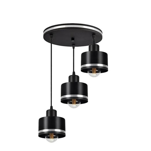 Lampa nowoczesna wisząca z trzema kloszami K4-S80 ze sklepu Edinos.pl w kategorii Lampy wiszące - zdjęcie 172344074