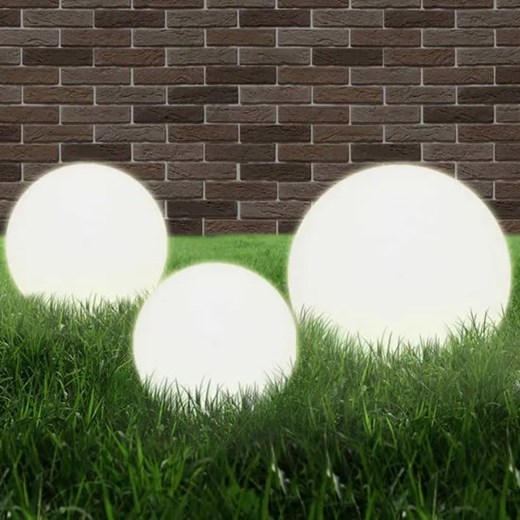 6 sztuk okrągłych lamp LED do ogrodu - O014-Akoma Lumes One Size Edinos.pl