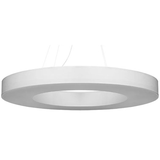Biały regulowany okrągły żyrandol - EX697-Saturni Lumes One Size Edinos.pl