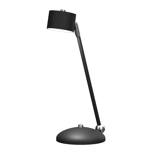 Czarno-srebrna lampka biurkowa - N021-Umer ze sklepu Edinos.pl w kategorii Lampy stołowe - zdjęcie 172345074