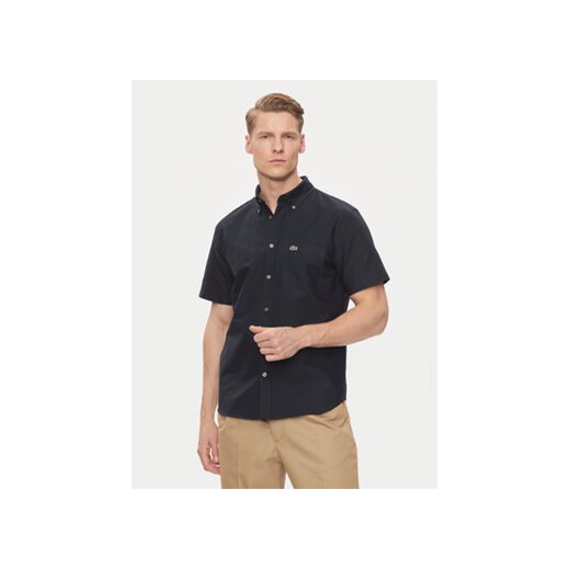 Lacoste Koszula CH1917 Granatowy Regular Fit ze sklepu MODIVO w kategorii Koszule męskie - zdjęcie 172345884