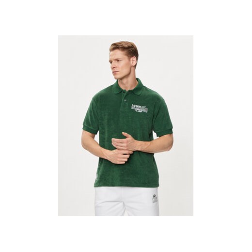 Lacoste Polo PH7849 Zielony Regular Fit ze sklepu MODIVO w kategorii T-shirty męskie - zdjęcie 172345901