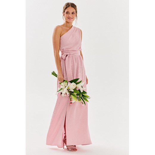 Sukienka asymetryczna Blush Blossom XS ze sklepu NAOKO w kategorii Sukienki - zdjęcie 172345961