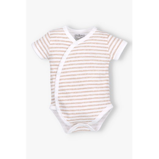 Body kopertowe z bawełny organicznej dla chłopca ze sklepu 5.10.15 w kategorii Body niemowlęce - zdjęcie 172346141